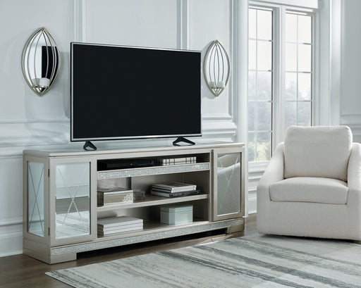 Flamory LG TV Stand w/Fireplace Option JR Furniture Store