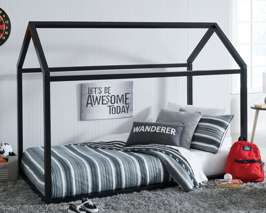 Flannibrook Twin House Bed Frame JR Furniture Store