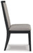Foyland Dining UPH Side Chair (2/CN) JR Furniture Store