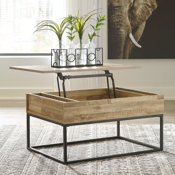 Gerdanet Coffee Table with 1 End Table JR Furniture Store