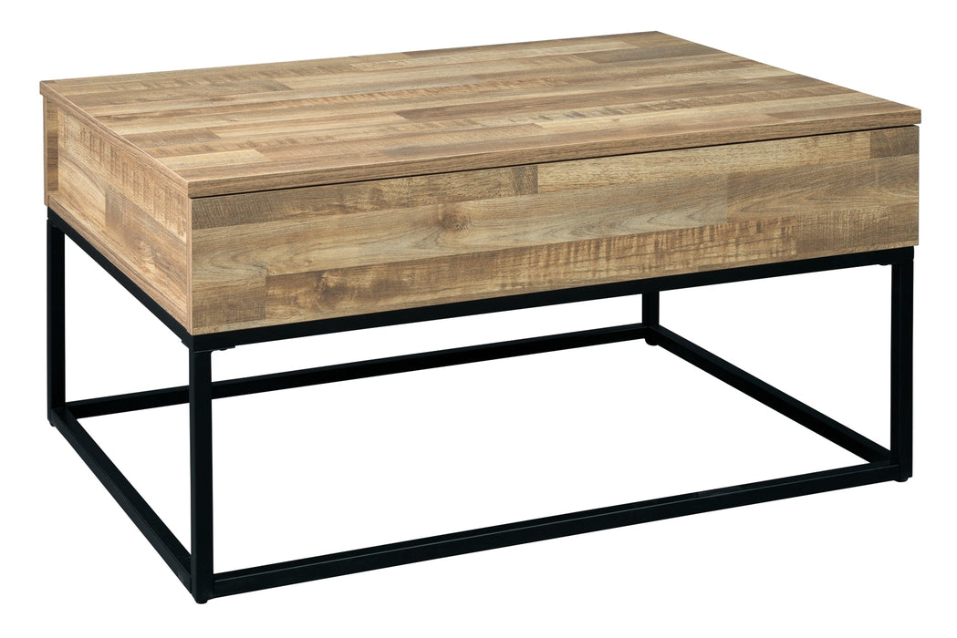 Gerdanet Coffee Table with 2 End Tables JR Furniture Store