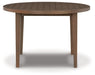 Germalia Round Dining Table w/UMB OPT JR Furniture Store