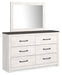 Gerridan Full Panel Bed with Mirrored Dresser, Chest and 2 Nightstands JR Furniture Store