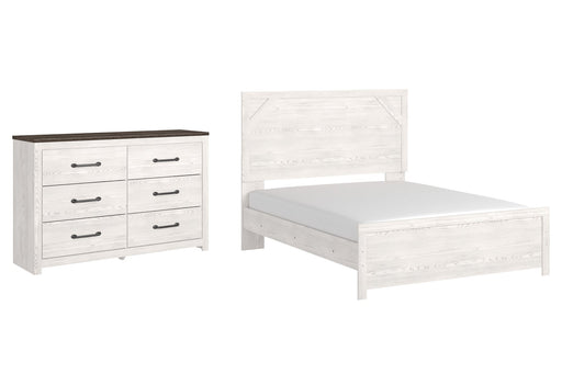 Gerridan Queen Panel Bed with Dresser JR Furniture Store