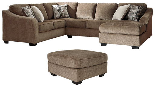 Graftin 3-Piece Sectional with Ottoman JR Furniture Store
