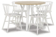 Grannen Dining Table and 4 Chairs JR Furniture Store
