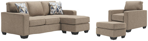 Greaves Sofa Chaise, Chair, and Ottoman JR Furniture Store