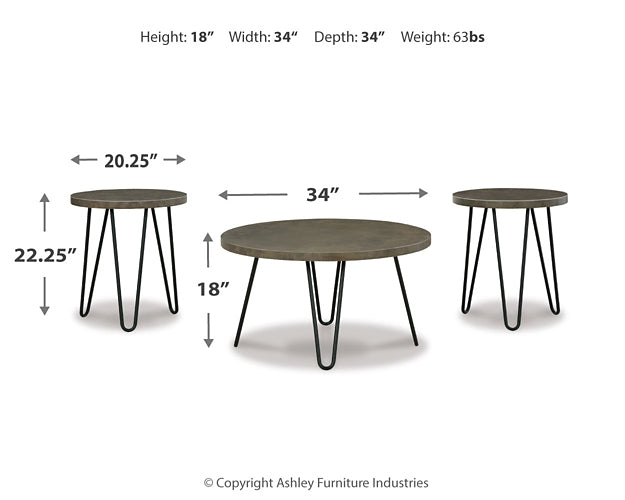 Hadasky Occasional Table Set (3/CN) JR Furniture Store