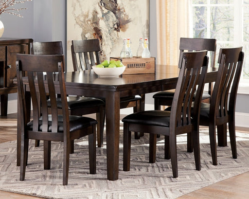 Haddigan Dining Table and 6 Chairs JR Furniture Store