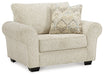 Haisley Chair and Ottoman JR Furniture Store