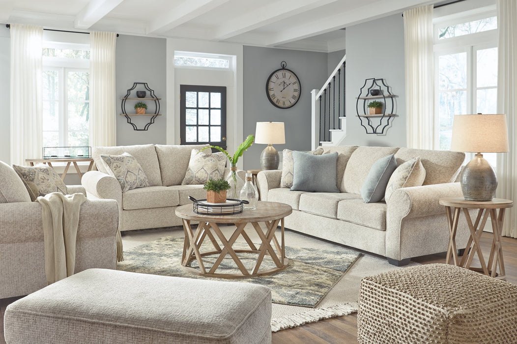 Haisley Sofa, Loveseat, Chair and Ottoman JR Furniture Store