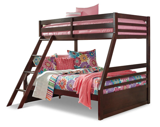 Halanton Twin over Full Bunk Bed JR Furniture Store