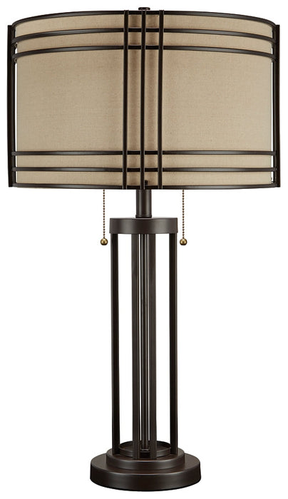Hanswell Metal Table Lamp (1/CN) JR Furniture Store