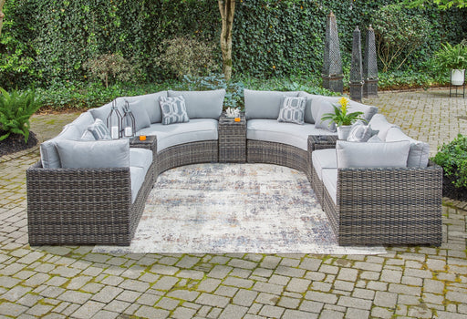 Harbor Court 9-Piece Outdoor Sectional JR Furniture Store