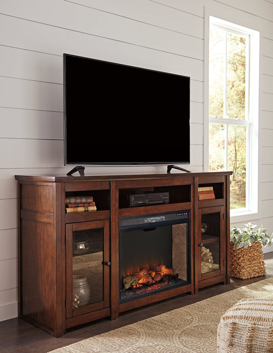 Harpan XL TV Stand w/Fireplace Option JR Furniture Store
