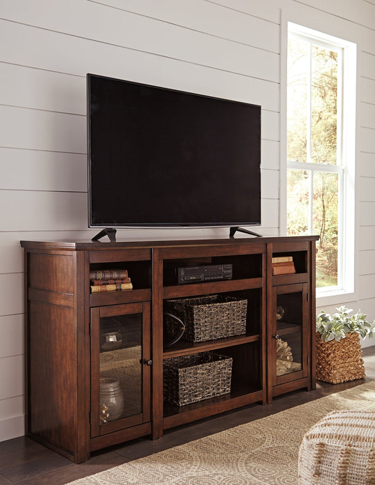 Harpan XL TV Stand w/Fireplace Option JR Furniture Store