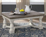 Havalance Coffee Table with 1 End Table JR Furniture Store