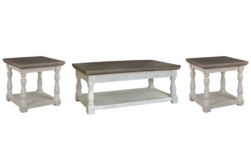 Havalance Coffee Table with 2 End Tables JR Furniture Store