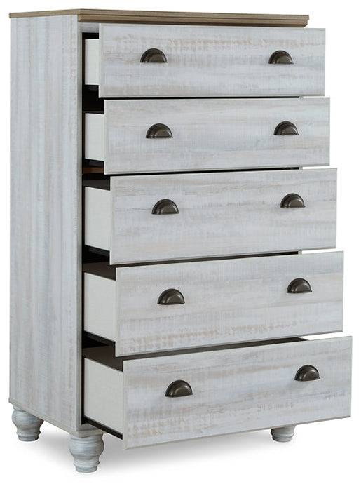 Haven Bay Five Drawer Chest JR Furniture Store