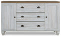 Haven Bay King Panel Storage Bed with Dresser JR Furniture Store