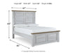 Haven Bay Queen Panel Bed with Dresser JR Furniture Store