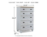 Haven Bay Queen Panel Bed with Mirrored Dresser and Chest JR Furniture Store