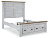 Haven Bay Queen Panel Storage Bed with Dresser JR Furniture Store