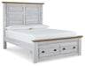 Haven Bay Queen Panel Storage Bed with Dresser JR Furniture Store