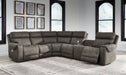 Hoopster 6-Piece Power Reclining Sectional JR Furniture Store