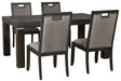Hyndell Dining Table and 4 Chairs JR Furniture Storefurniture, home furniture, home decor