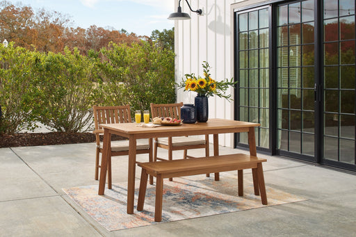 Janiyah Outdoor Dining Table and 2 Chairs and Bench JR Furniture Storefurniture, home furniture, home decor