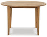 Janiyah Round Dining Table w/UMB OPT JR Furniture Storefurniture, home furniture, home decor