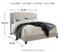 Jerary Queen Upholstered Bed JR Furniture Storefurniture, home furniture, home decor