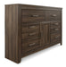 Juararo King/California King Panel Headboard with Dresser JR Furniture Storefurniture, home furniture, home decor