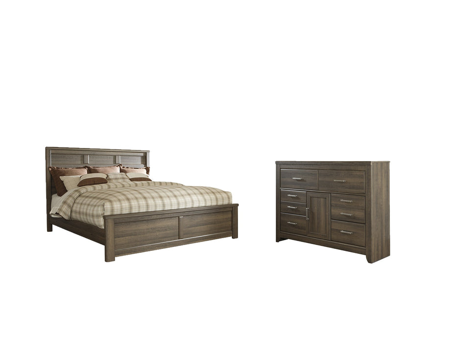 Juararo King Panel Bed with Dresser JR Furniture Storefurniture, home furniture, home decor