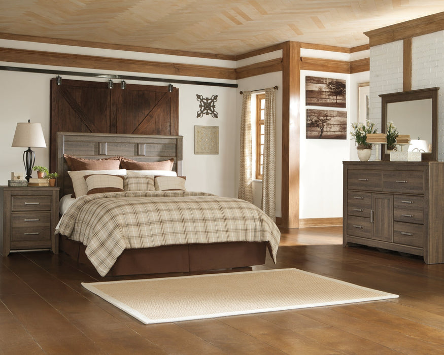 Juararo Queen Panel Headboard with Dresser JR Furniture Storefurniture, home furniture, home decor