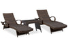 Kantana 2 Chaise Lounge Chairs with End Table JR Furniture Storefurniture, home furniture, home decor