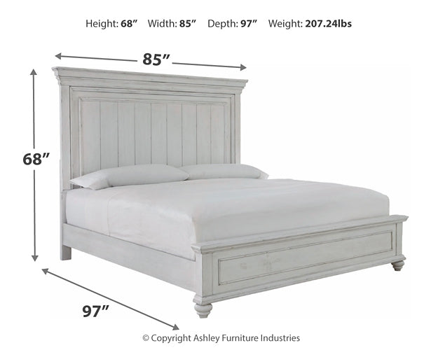 Kanwyn King Panel Bed with Dresser JR Furniture Storefurniture, home furniture, home decor