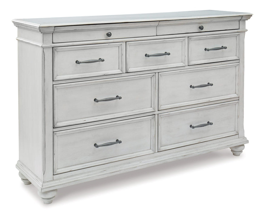 Kanwyn King Panel Bed with Storage with Dresser JR Furniture Storefurniture, home furniture, home decor