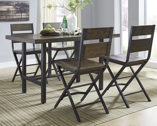 Kavara Counter Height Dining Table and 4 Barstools JR Furniture Storefurniture, home furniture, home decor