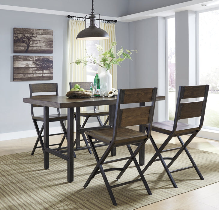 Kavara Counter Height Dining Table and 6 Barstools JR Furniture Storefurniture, home furniture, home decor