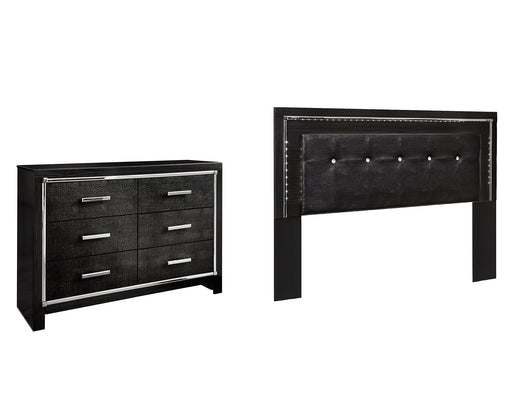 Kaydell King/California King Upholstered Panel Headboard with Dresser JR Furniture Storefurniture, home furniture, home decor