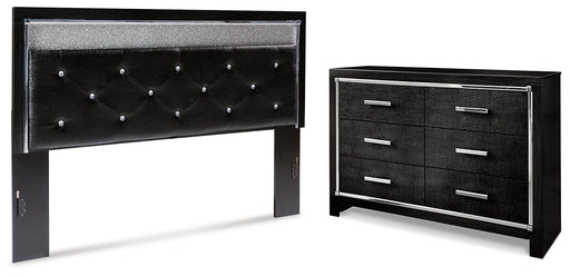 Kaydell King Upholstered Panel Headboard with Dresser JR Furniture Storefurniture, home furniture, home decor