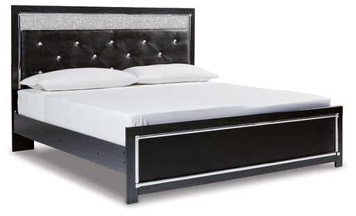 Kaydell King Upholstered Panel Platform Bed with Mirrored Dresser and Chest JR Furniture Storefurniture, home furniture, home decor