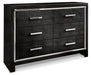 Kaydell Queen/Full Upholstered Panel Headboard with Dresser JR Furniture Storefurniture, home furniture, home decor