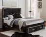 Kaydell Queen Panel Bed with Storage with Mirrored Dresser, Chest and 2 Nightstands JR Furniture Storefurniture, home furniture, home decor