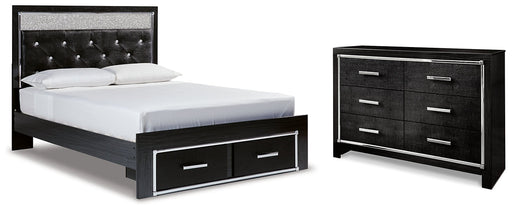 Kaydell Queen Upholstered Panel Storage Platform Bed with Dresser JR Furniture Storefurniture, home furniture, home decor