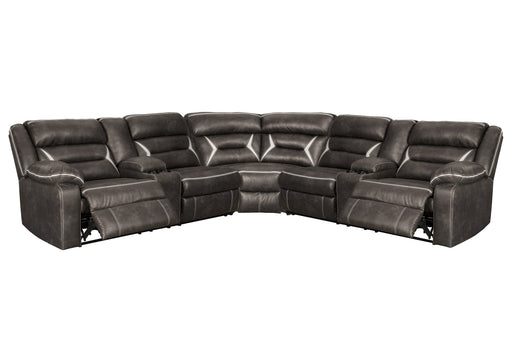 Kincord 3-Piece Sectional with Recliner JR Furniture Storefurniture, home furniture, home decor