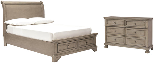 Lettner Full Sleigh Bed with Dresser JR Furniture Storefurniture, home furniture, home decor