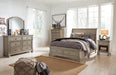 Lettner Full Sleigh Bed with Mirrored Dresser, Chest and 2 Nightstands JR Furniture Storefurniture, home furniture, home decor